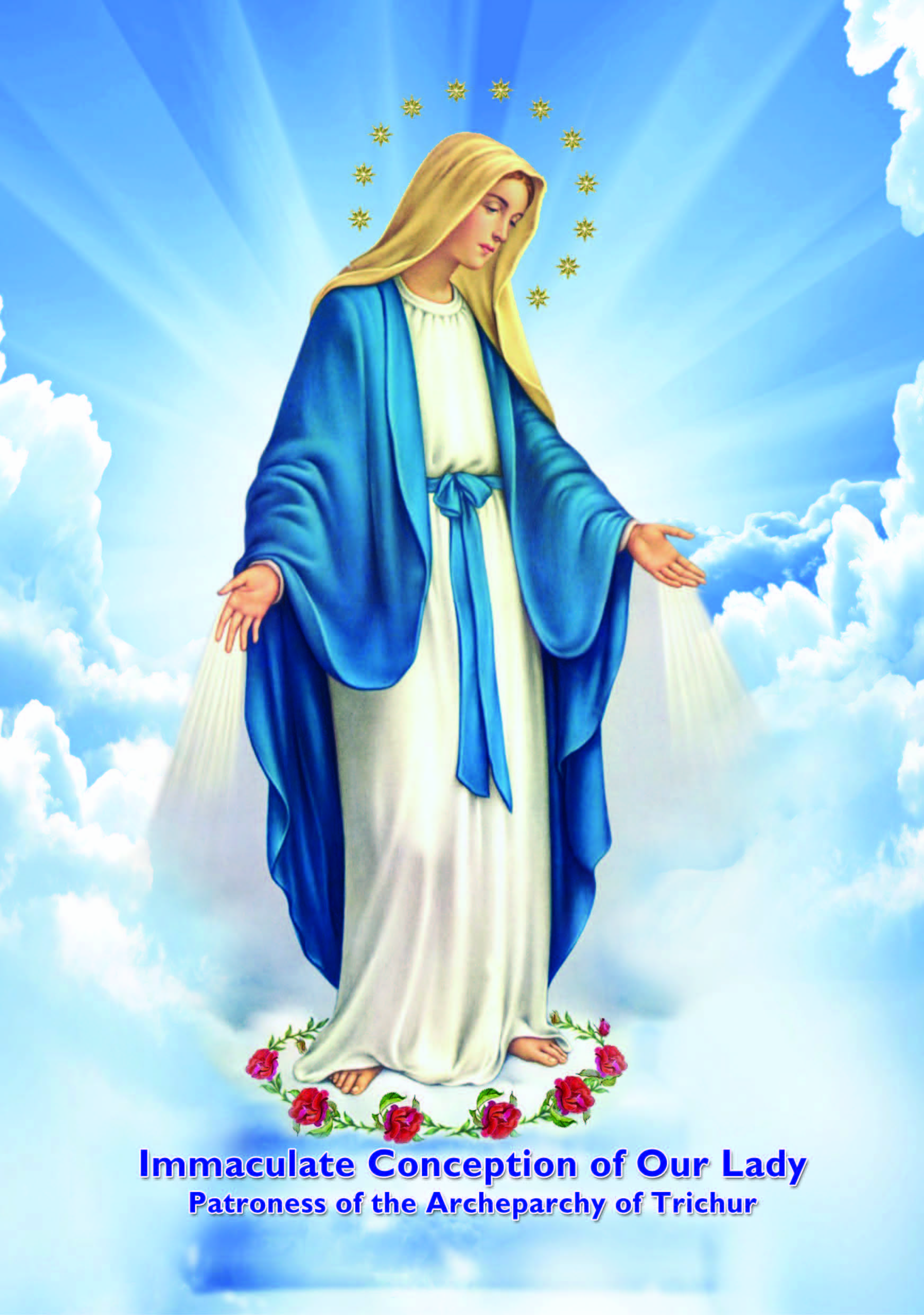 The Blessed Virgin Mary was free from all stain of original sin by virtue o...